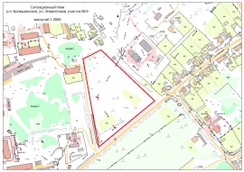 Ситуационный план земельного участка в Лобне Кадастровые работы в Лобне